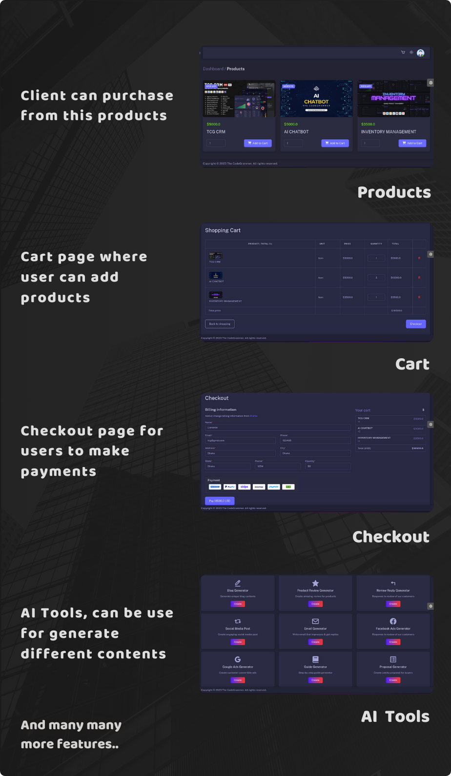 TCG CRM - Django CRM & HRM Script With Agency Website